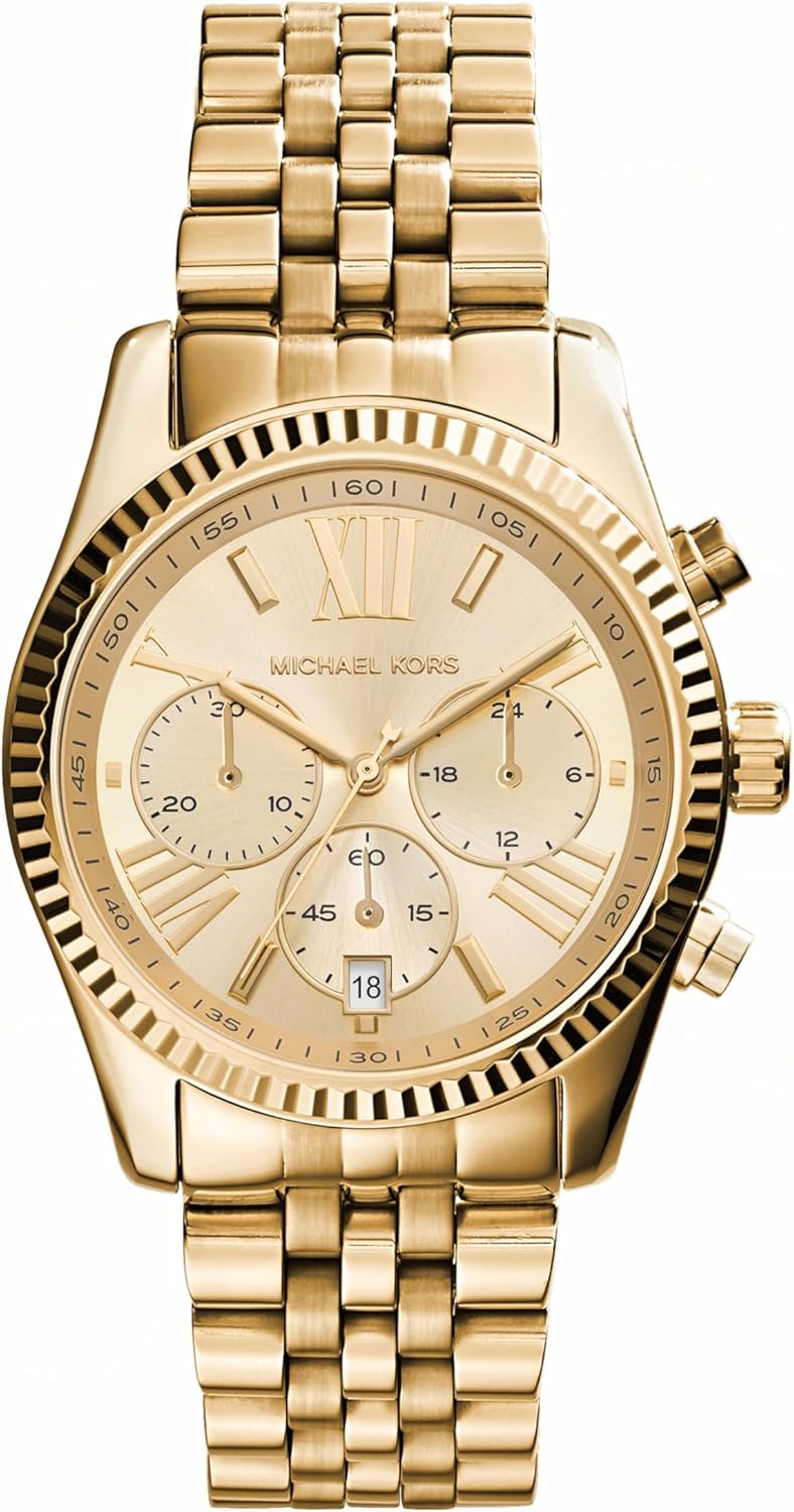 Montre chronographe Michael Kors Lexington en acier inoxydable