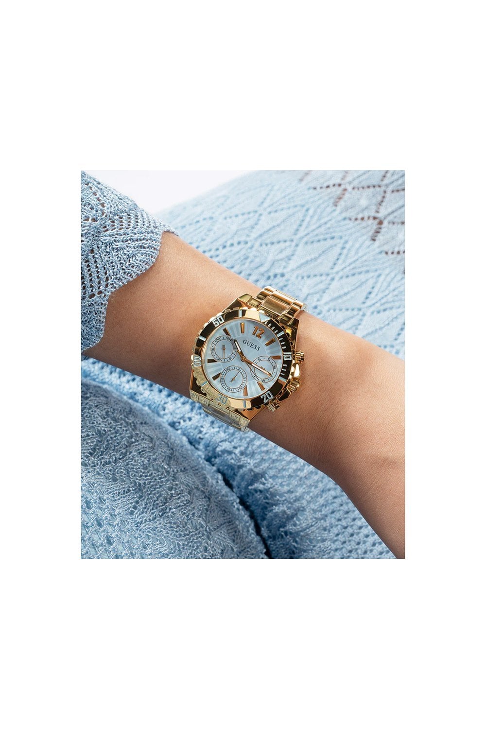 Guess
Montre pour Femmes Phoebe Ton Or 38mm GW0696L2