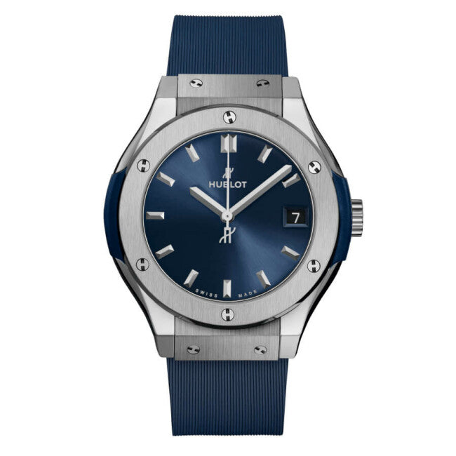 Montre Hublot Classic Fusion Titane Bleu 33mm