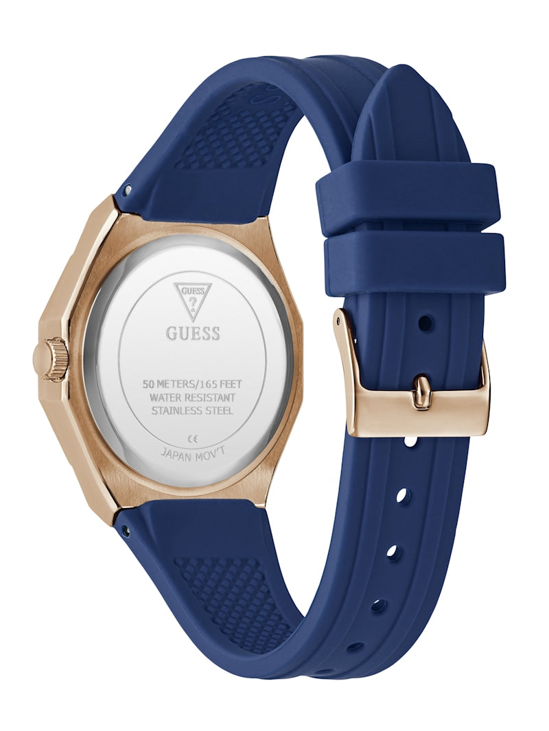 Guess Montre analogique or rose et marine