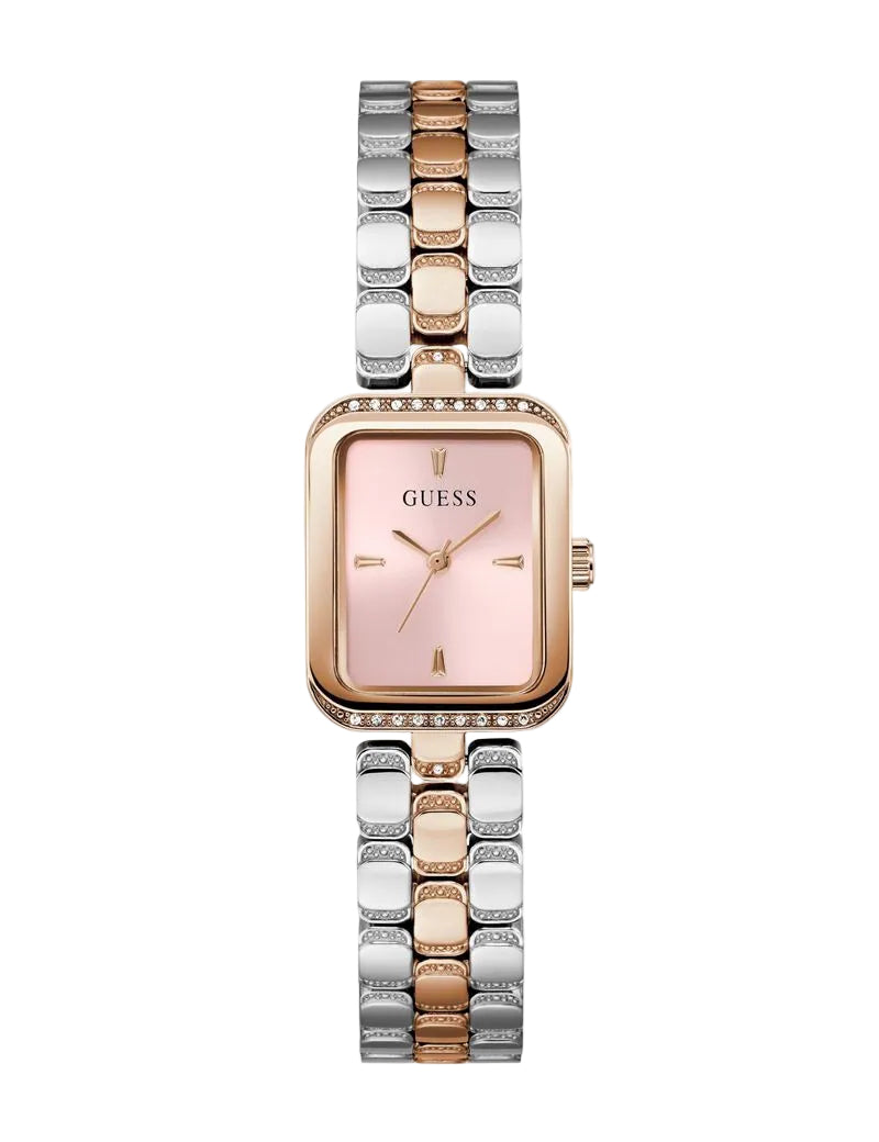 Guess Montre analogique femme bicolore or rose