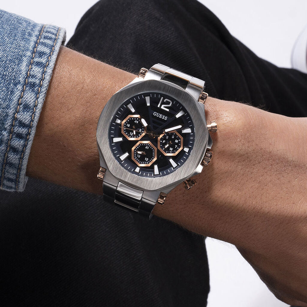 Montre GUESS Edge Bleue