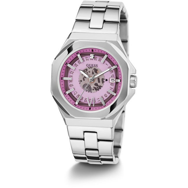 Montre femme Guess bracelet argenté - GW0551L1 | Timekeepers NG