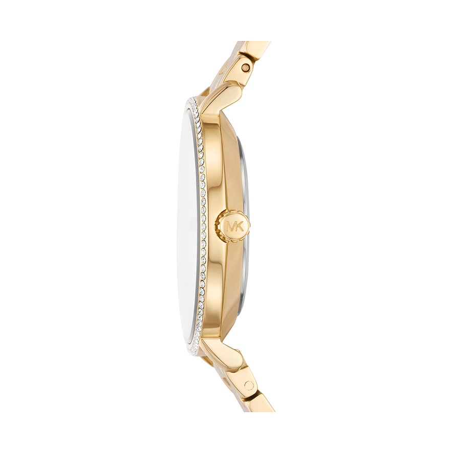 Montre à quartz Michael Kors avec cadran nacré blanc
