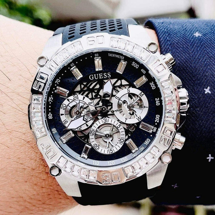 Montre Guess Trophy multifonction pour homme - GW0333G1