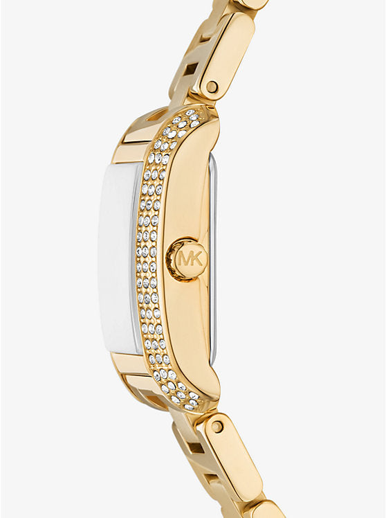 Michael Kors
Montre Emery miniature ton or pavée