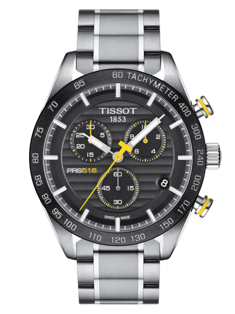Montre Tissot PRS 516 T100.417.11.051.00 cadran noir pour homme