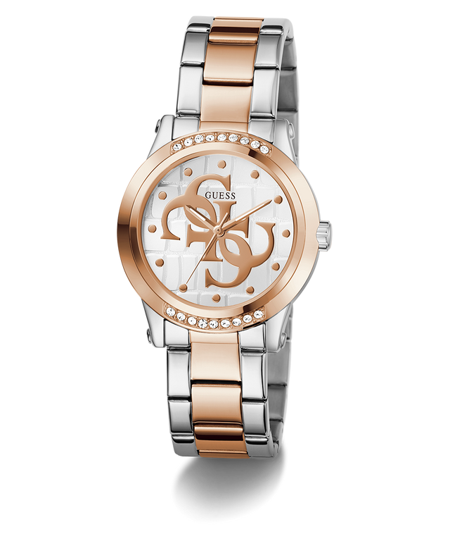 Montre analogique GUESS pour femme bicolore 36 mm