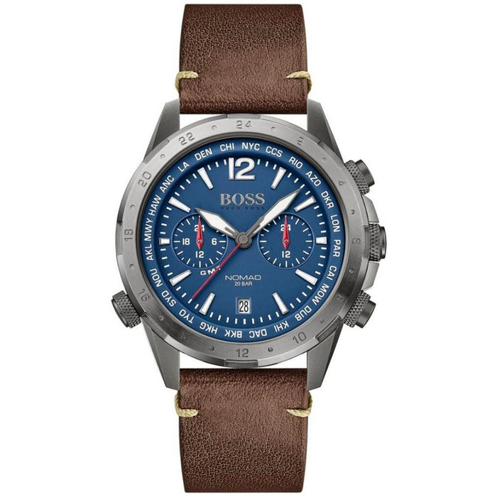 Montre BOSS pour homme Nomad en cuir, 1513773