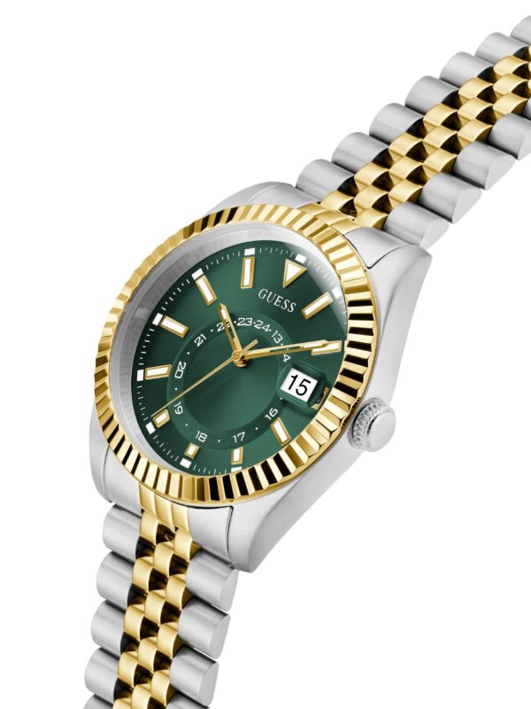 Montre Guess bicolore or et argent