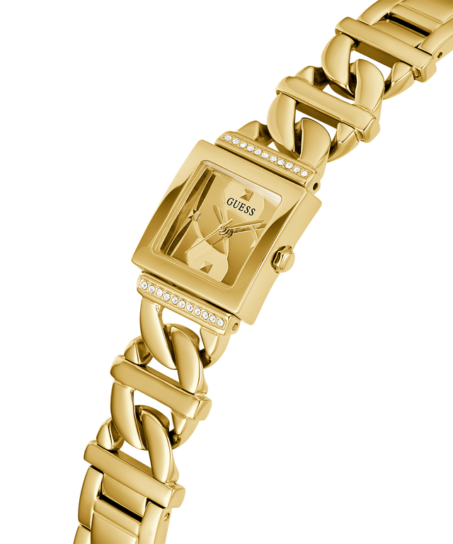 Montre analogique Guess pour femme, ton or
21mm