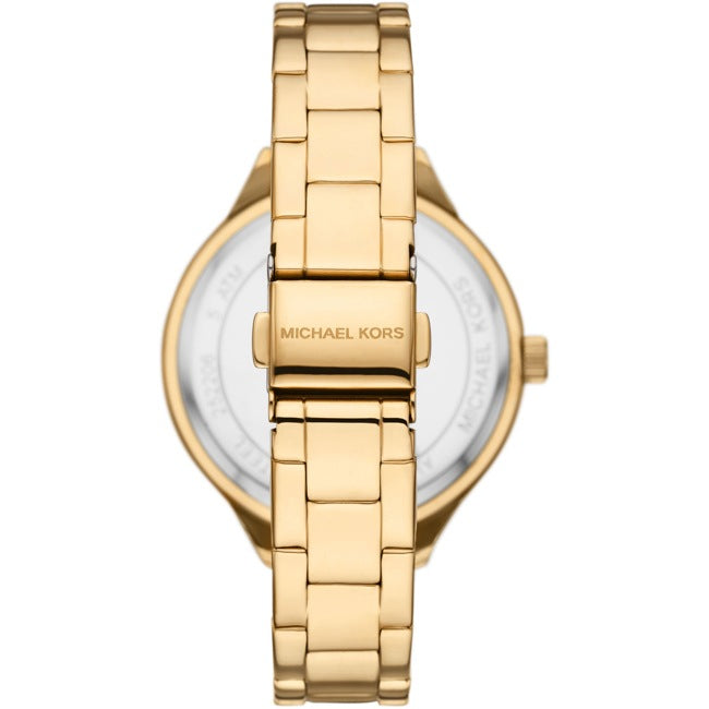 Michael Kors Slim Runway Montre pour femme dorée      MK4659