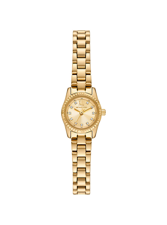 Michael Kors
Montre miniature Lexington dorée avec pavé