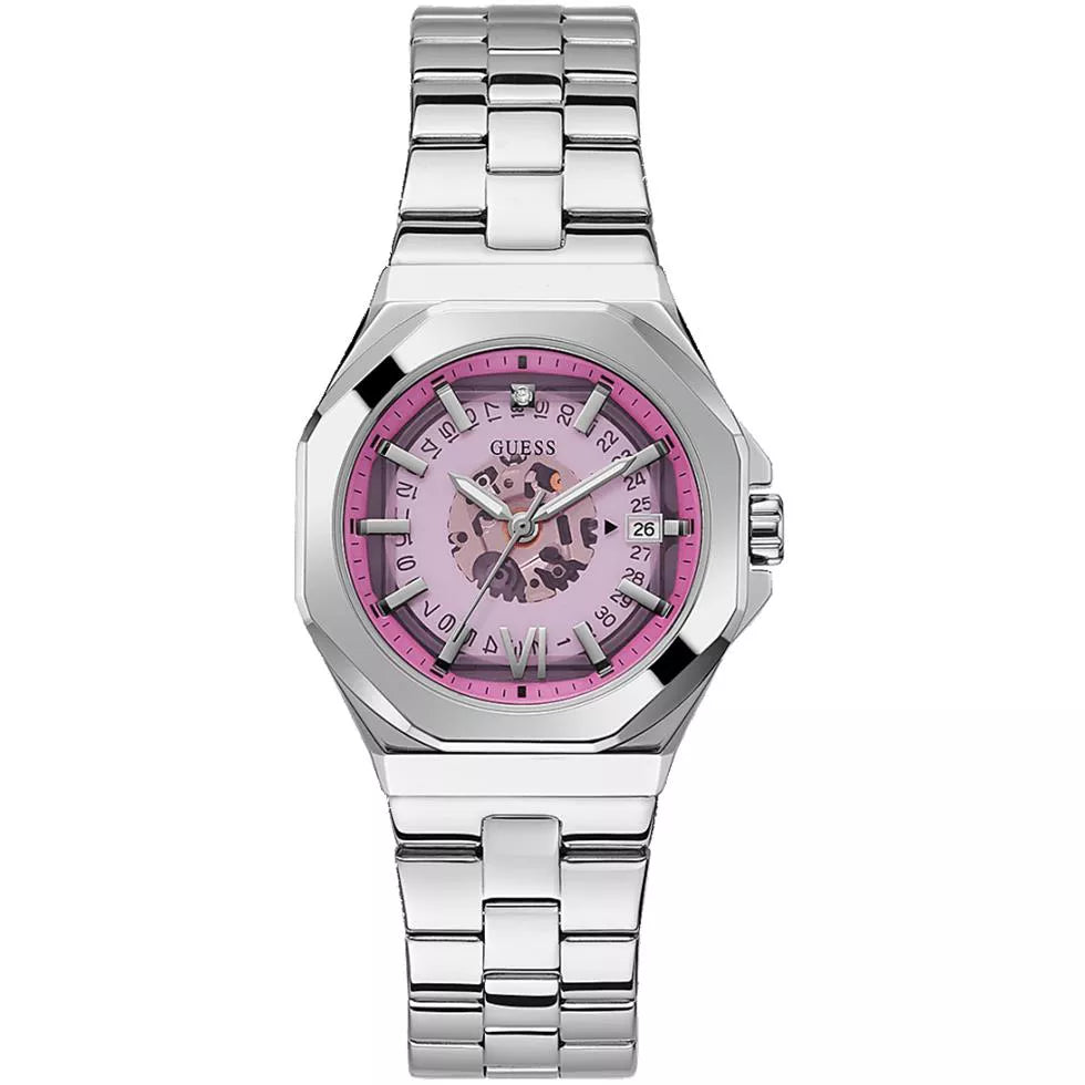 Montre femme Guess bracelet argenté - GW0551L1 | Timekeepers NG