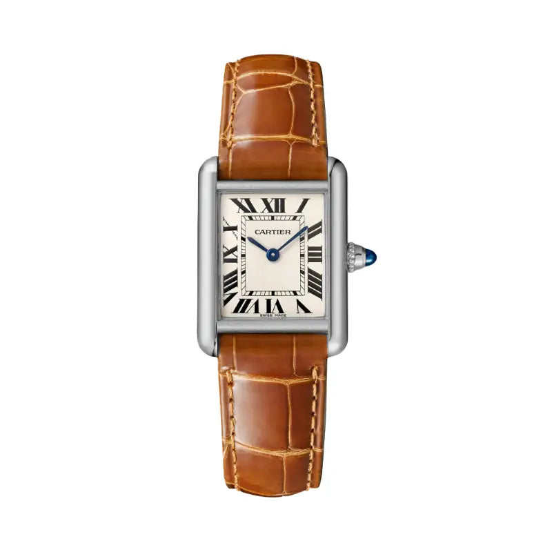 Cartier Tank Must – Argent bracelet marron