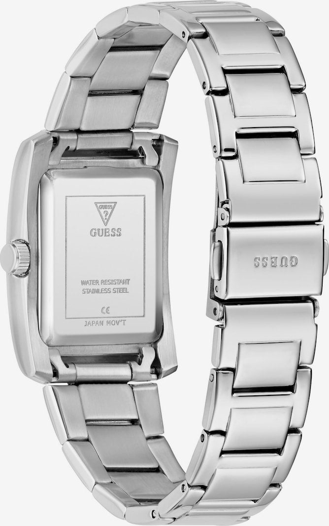Montre analogique Guess de couleur argentée