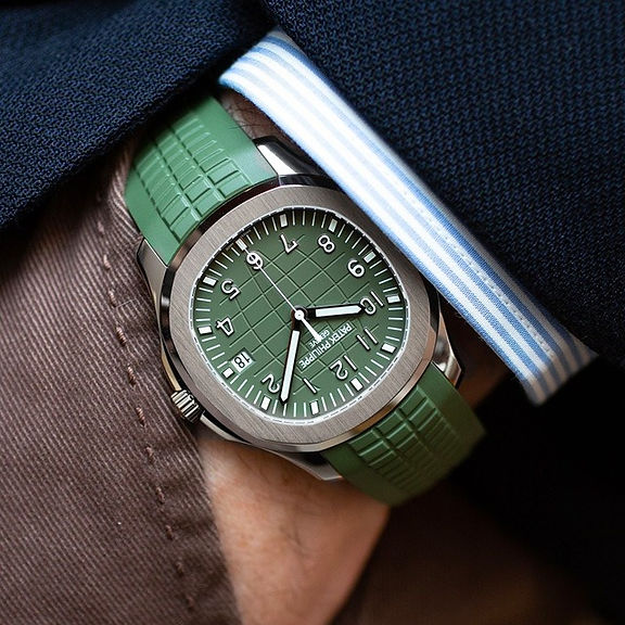P@tek Philippe 5168G Aquanaut BleuPatek Philippe 5168G Aquanaut Vert
