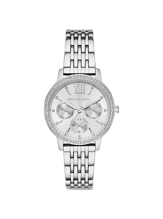 Michael Kors Outlet
Montre Melissa en ton argent avec pavé