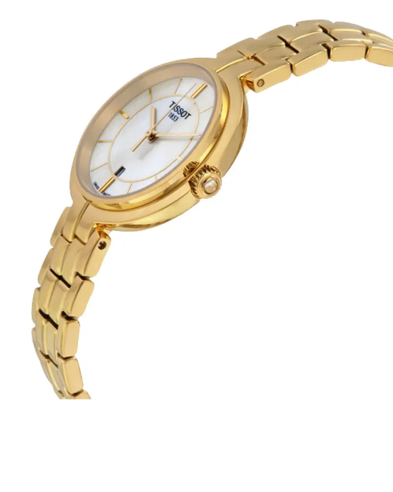 Montre Tissot Flamingo Or pour femme