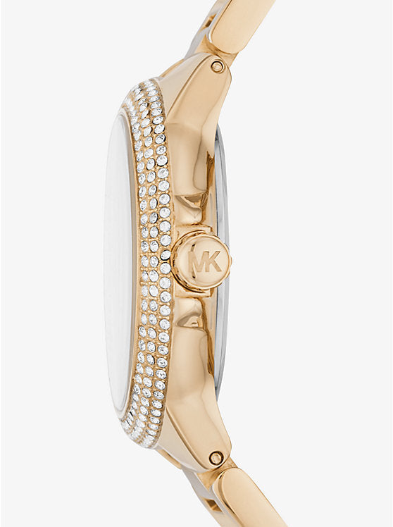 MICHAEL KORS
Mini montre Camille dorée pavée
